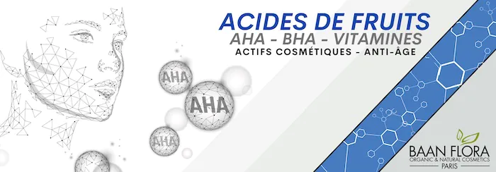 acide de fruits aha bha vitamines categorie baan flora