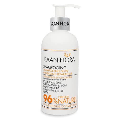 shampooing soin hydratant reparateur baan flora