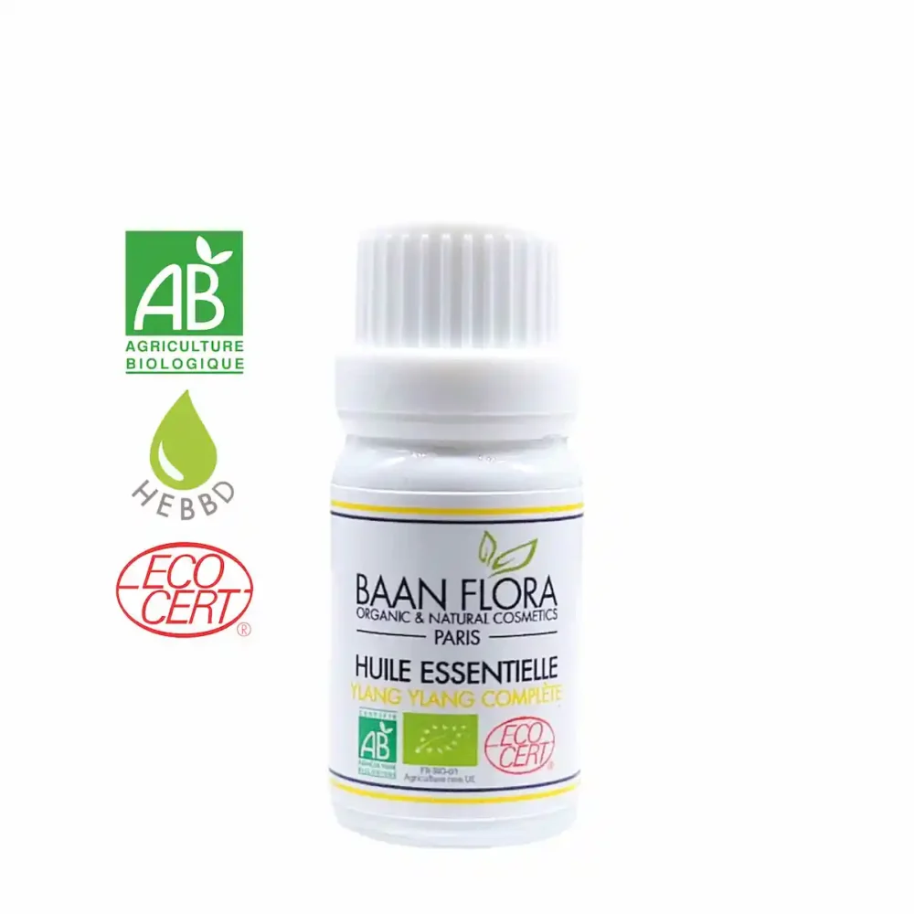 huile essentielle ylang ylang complete bio baan flora