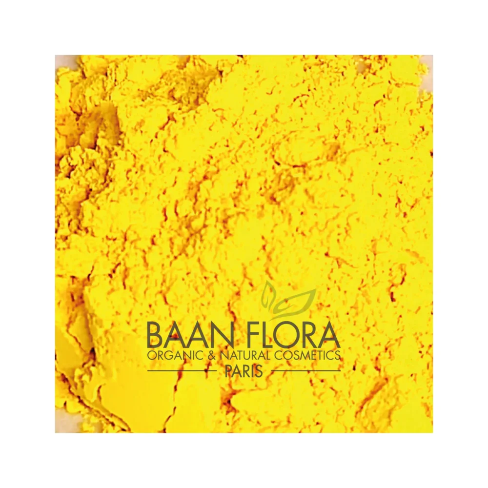 colorant pigment jaune clair Baan Flora