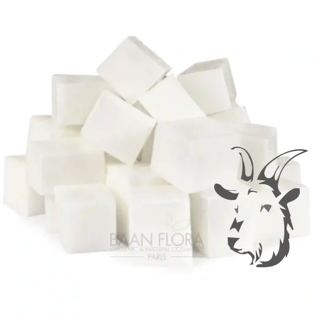 Base savon au lait de chèvre Melt & Pour baan flora