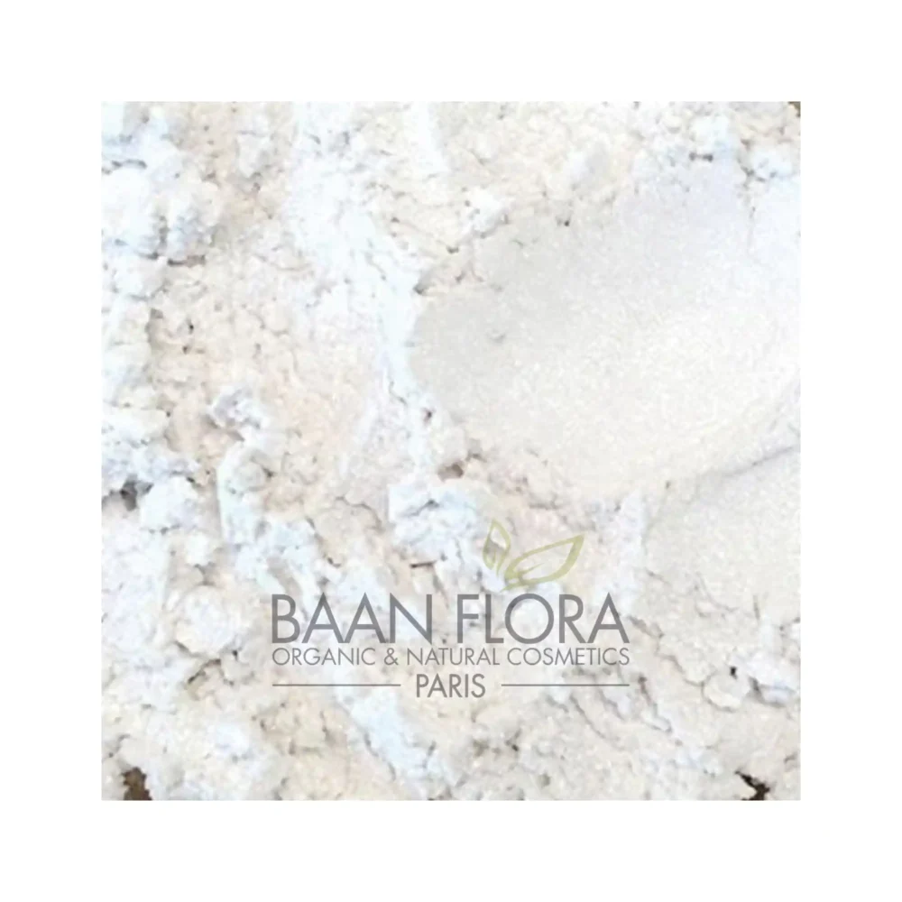 Colorant mica blanc satine Baan Flora
